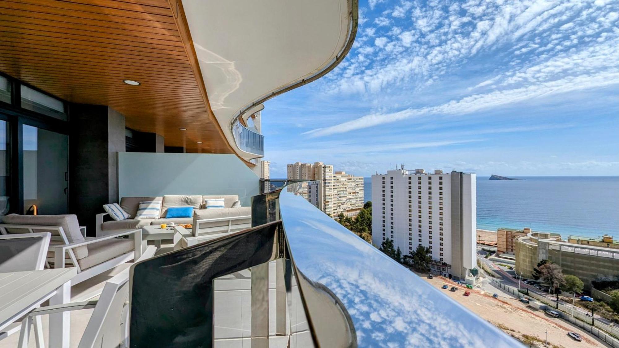 Sunset Waves Luxury Apartment 貝尼多姆 外观 照片