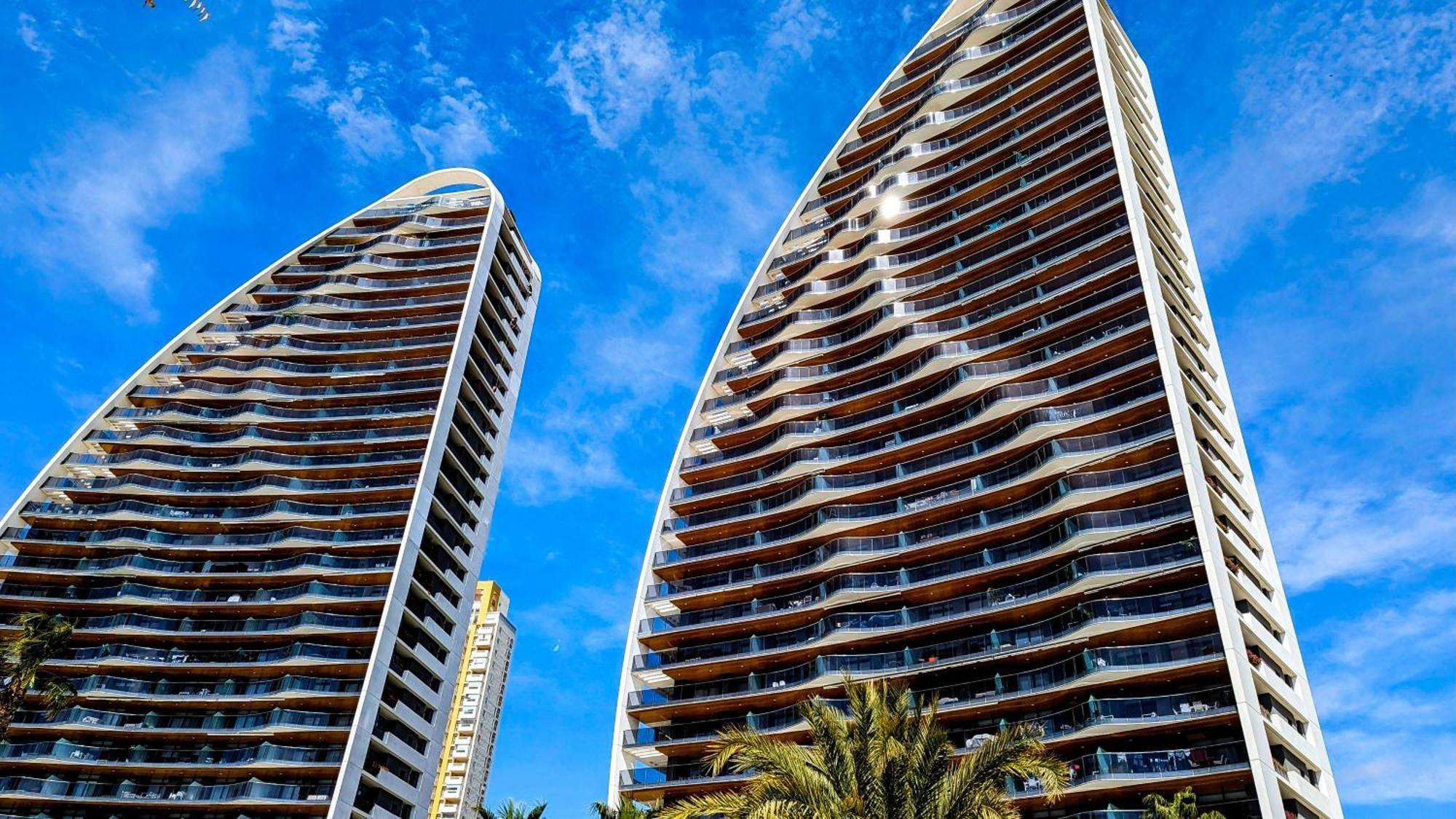 Sunset Waves Luxury Apartment 貝尼多姆 外观 照片