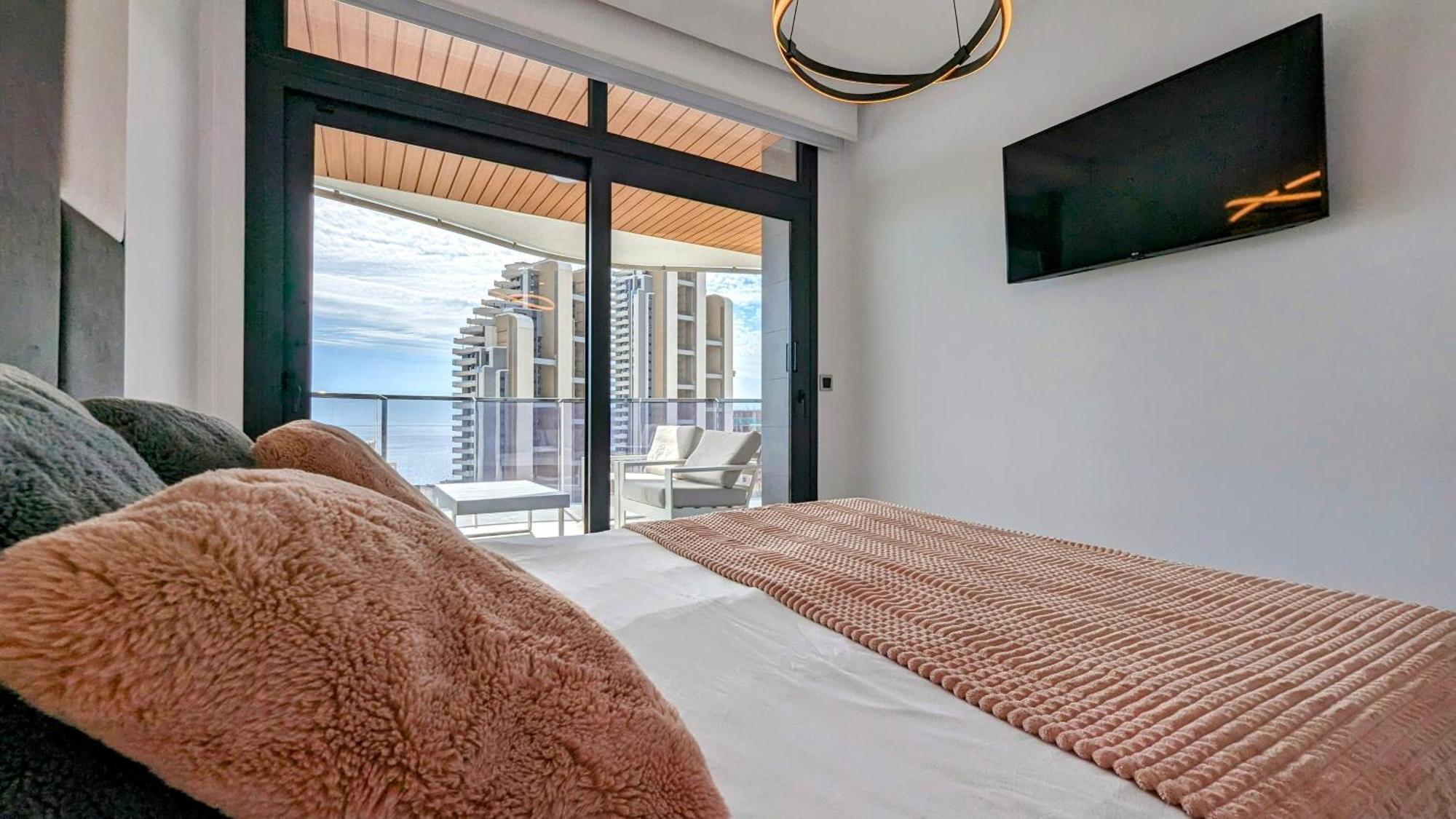 Sunset Waves Luxury Apartment 貝尼多姆 外观 照片